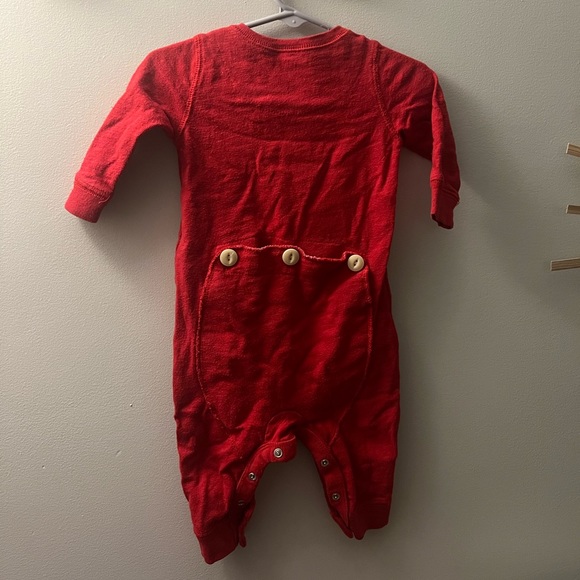 Baby Gap red romper - Picture 3 of 4